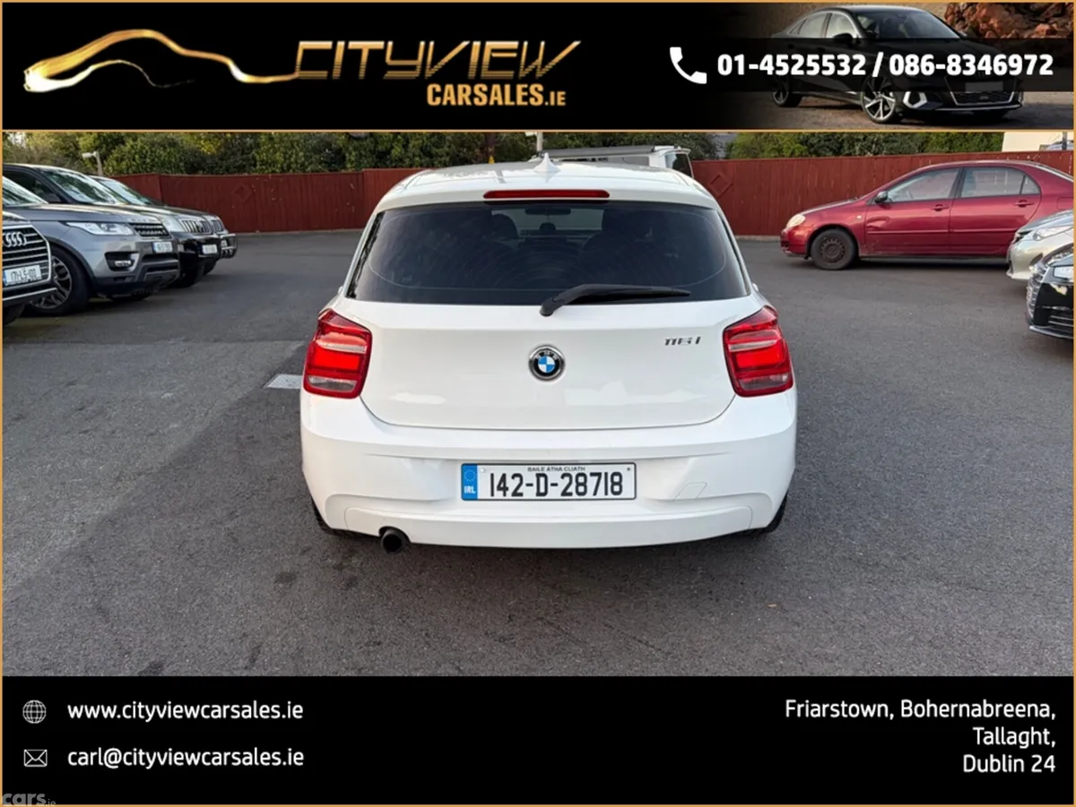 BMW 1-Series Hatchback, Petrol, 2014, White
