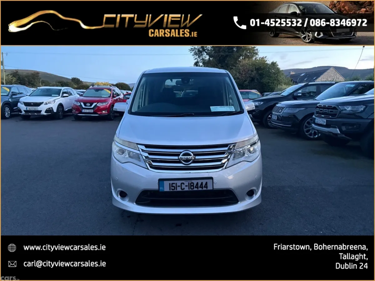 Nissan Serena MPV, Petrol Hybrid, 2015, Silver