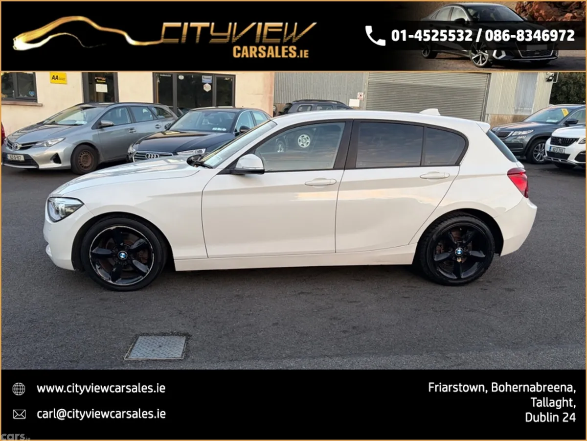 BMW 1-Series Hatchback, Petrol, 2014, White