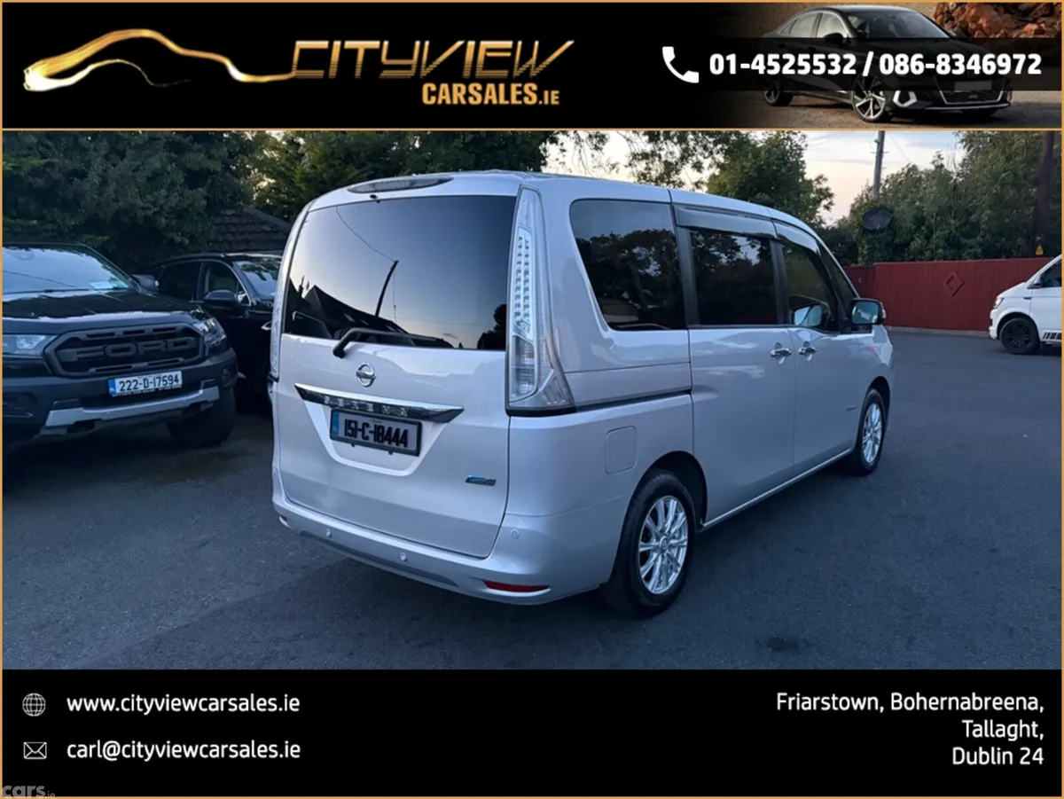 Nissan Serena MPV, Petrol Hybrid, 2015, Silver