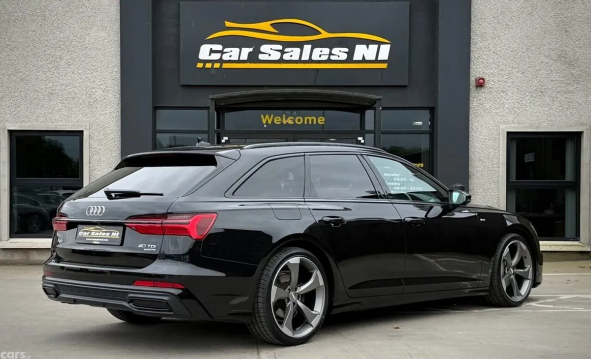 Audi A6 Estate, Diesel Hybrid, 2023, Black