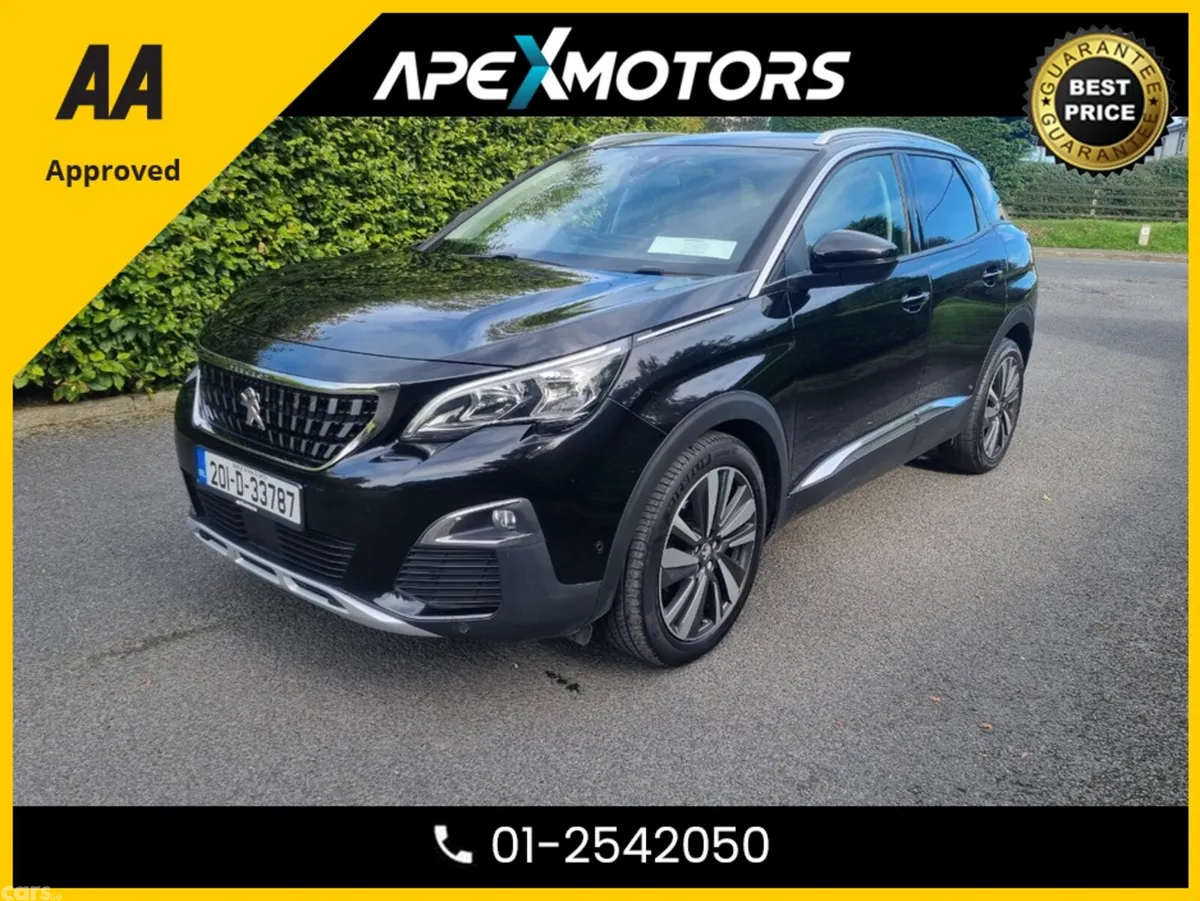 Peugeot 3008 SUV, Diesel, 2020, Black