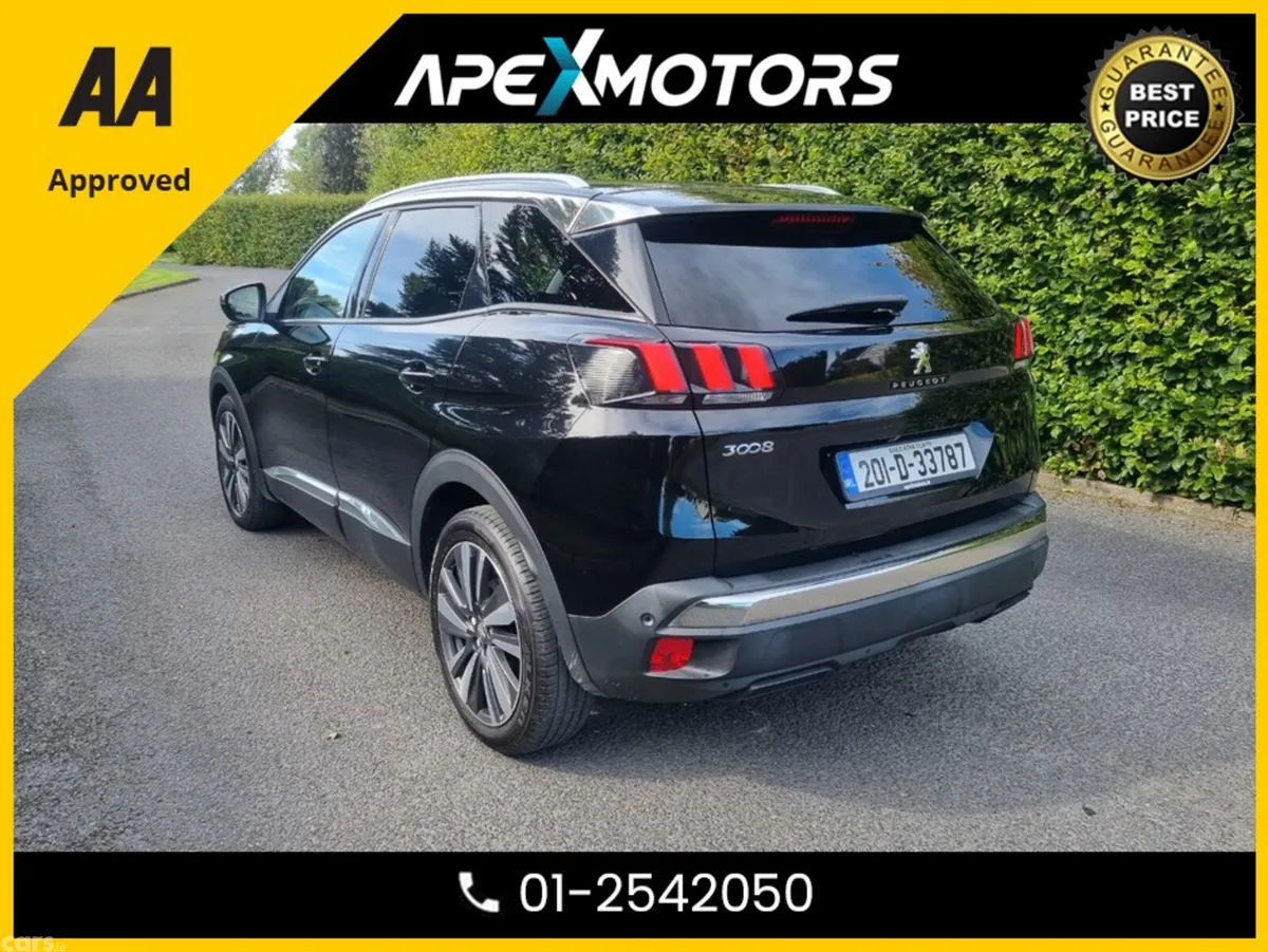 Peugeot 3008 SUV, Diesel, 2020, Black