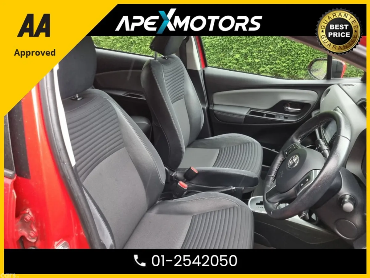Toyota Yaris Hatchback, Petrol Hybrid, 2016, Red
