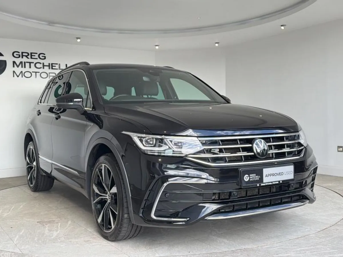 Volkswagen Tiguan SUV, Petrol Hybrid, 2023, Black