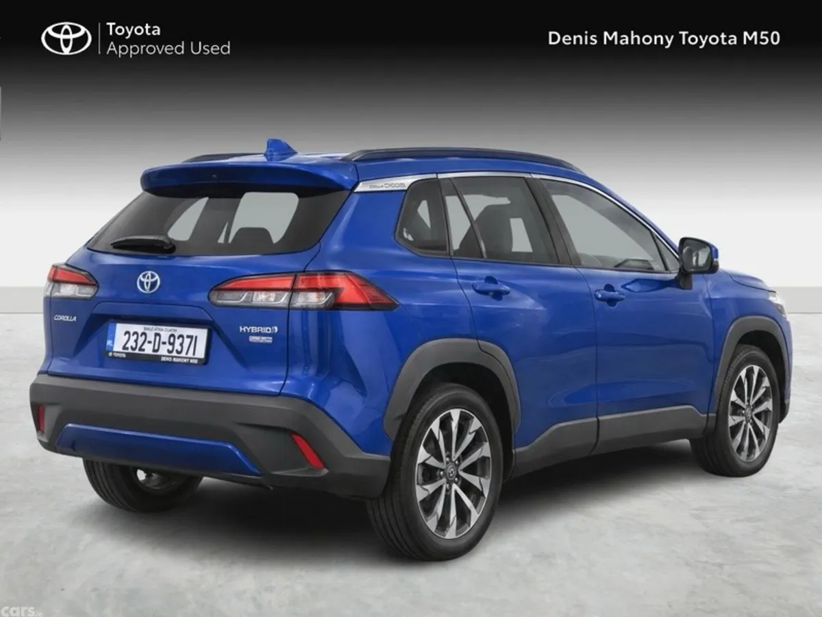 Toyota Corolla Cross SUV, Petrol Hybrid, 2023, Blue