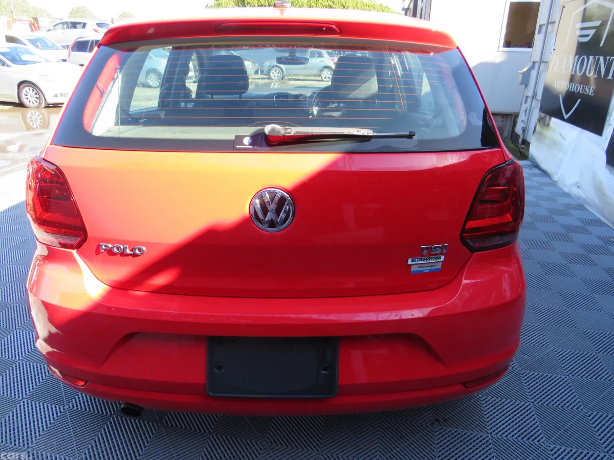 Volkswagen Polo Hatchback, Petrol, 2017, Red
