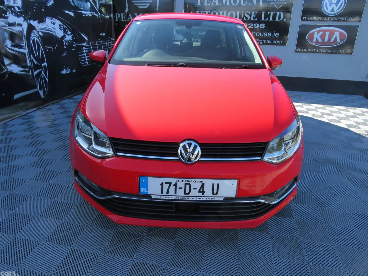 Volkswagen Polo Hatchback, Petrol, 2017, Red