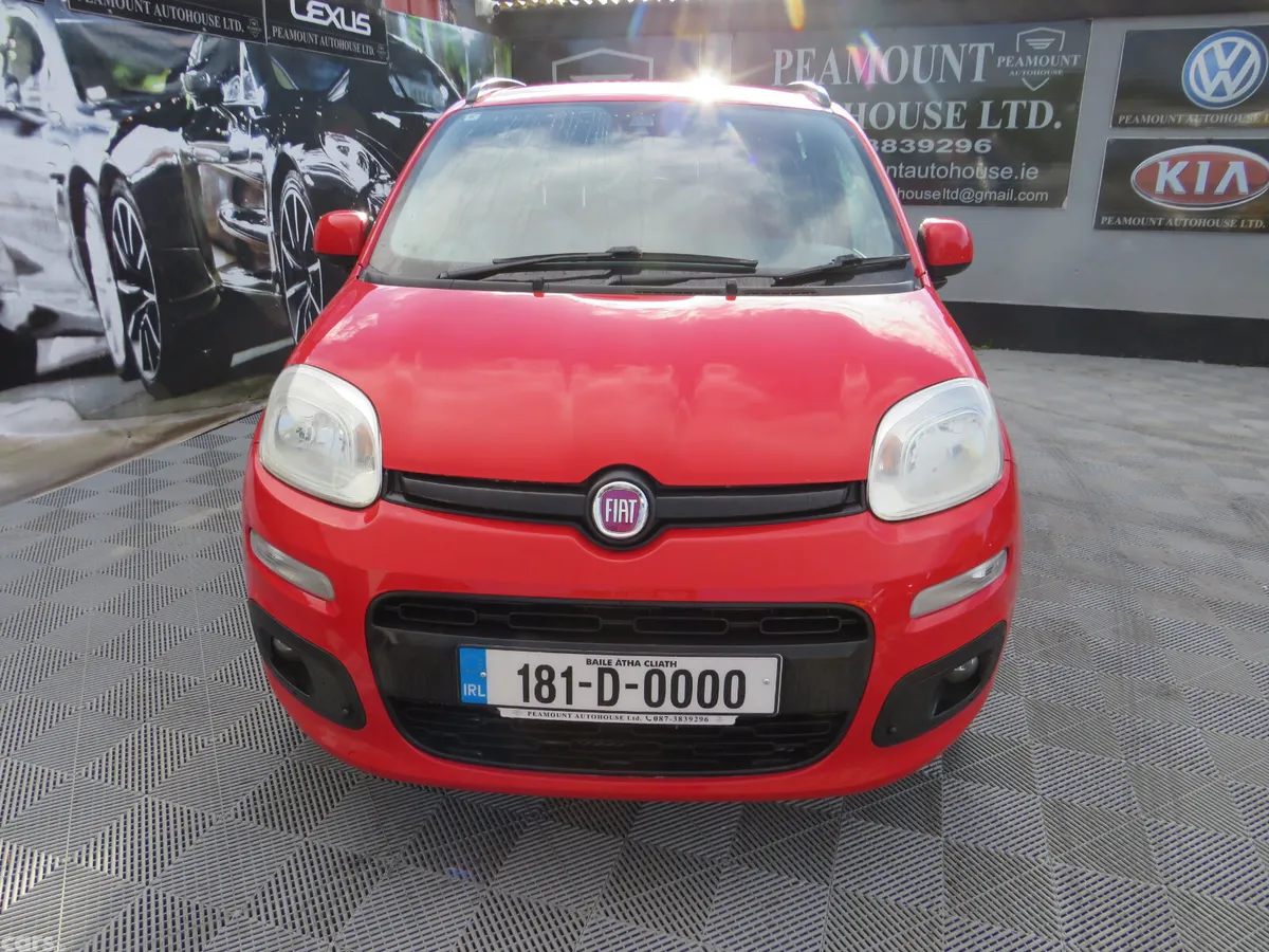 Fiat Panda Hatchback, Petrol, 2018, Red