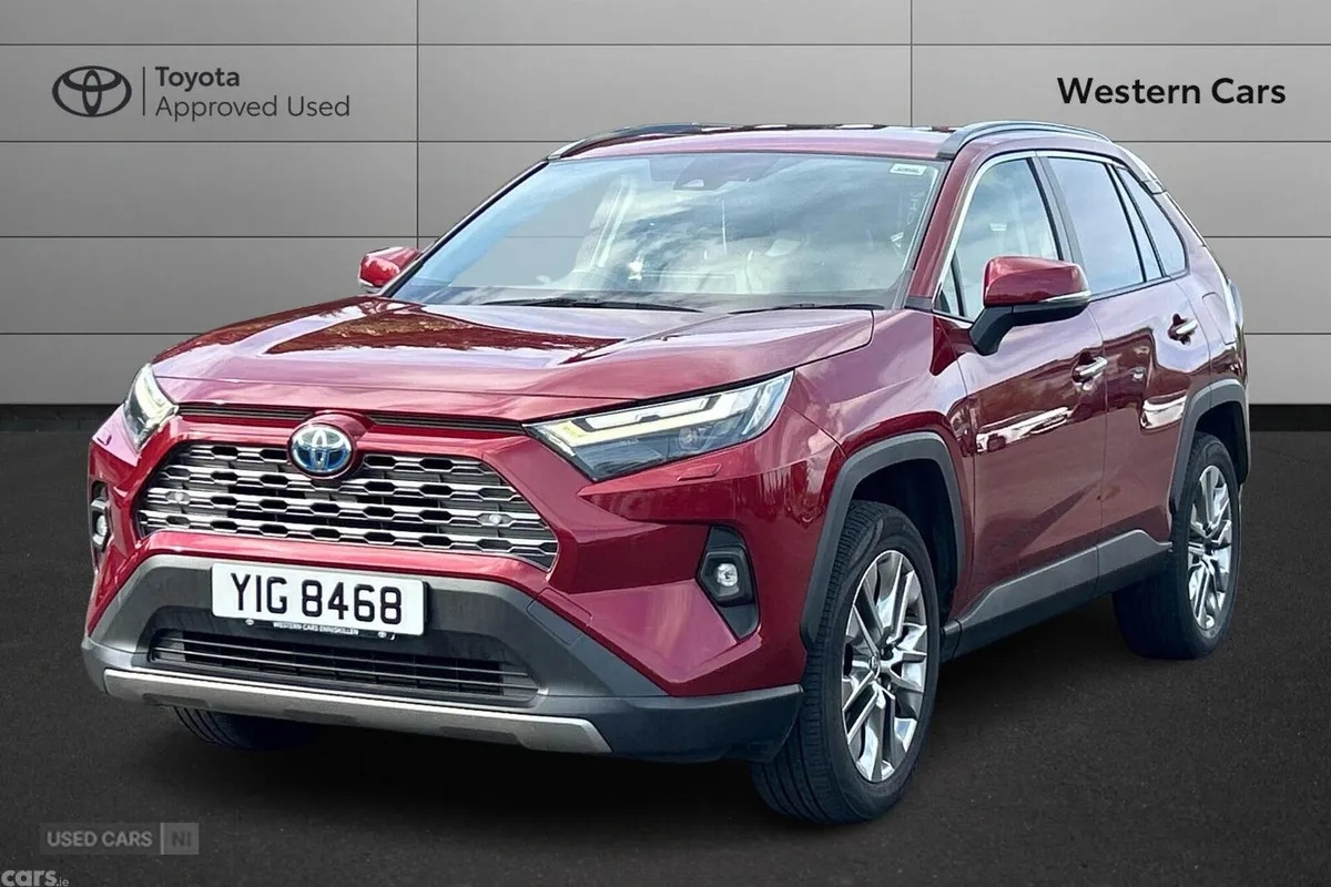 Toyota RAV4 , Petrol Hybrid, 2022, Red