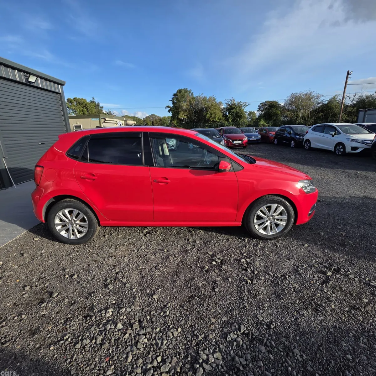 Volkswagen Polo Hatchback, Petrol, 2017, Red