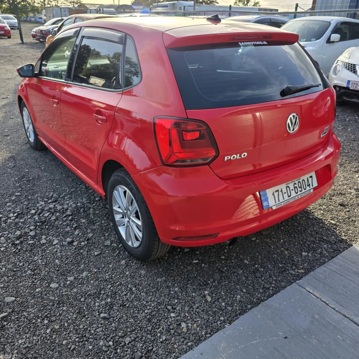 Volkswagen Polo Hatchback, Petrol, 2017, Red