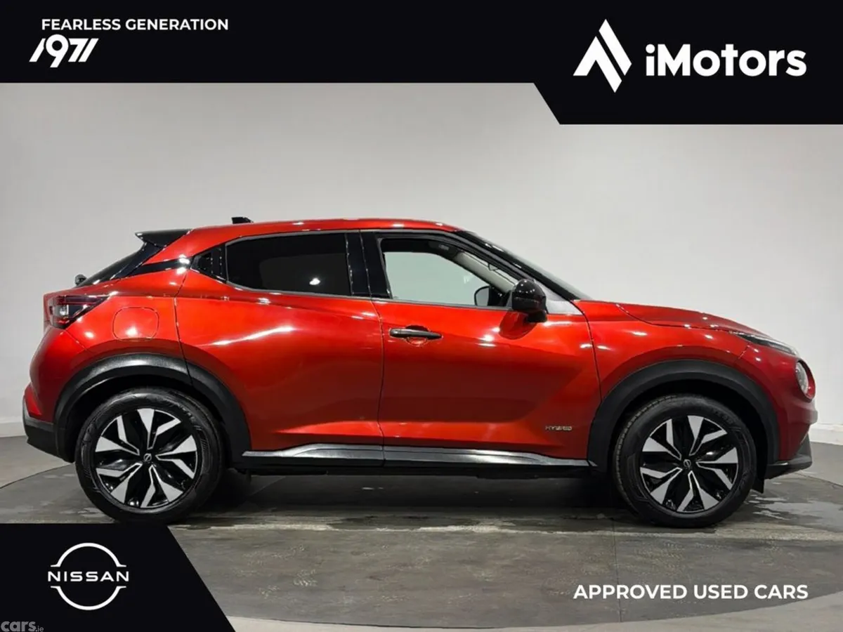 Nissan Juke SUV, Petrol Hybrid, 2026, Red