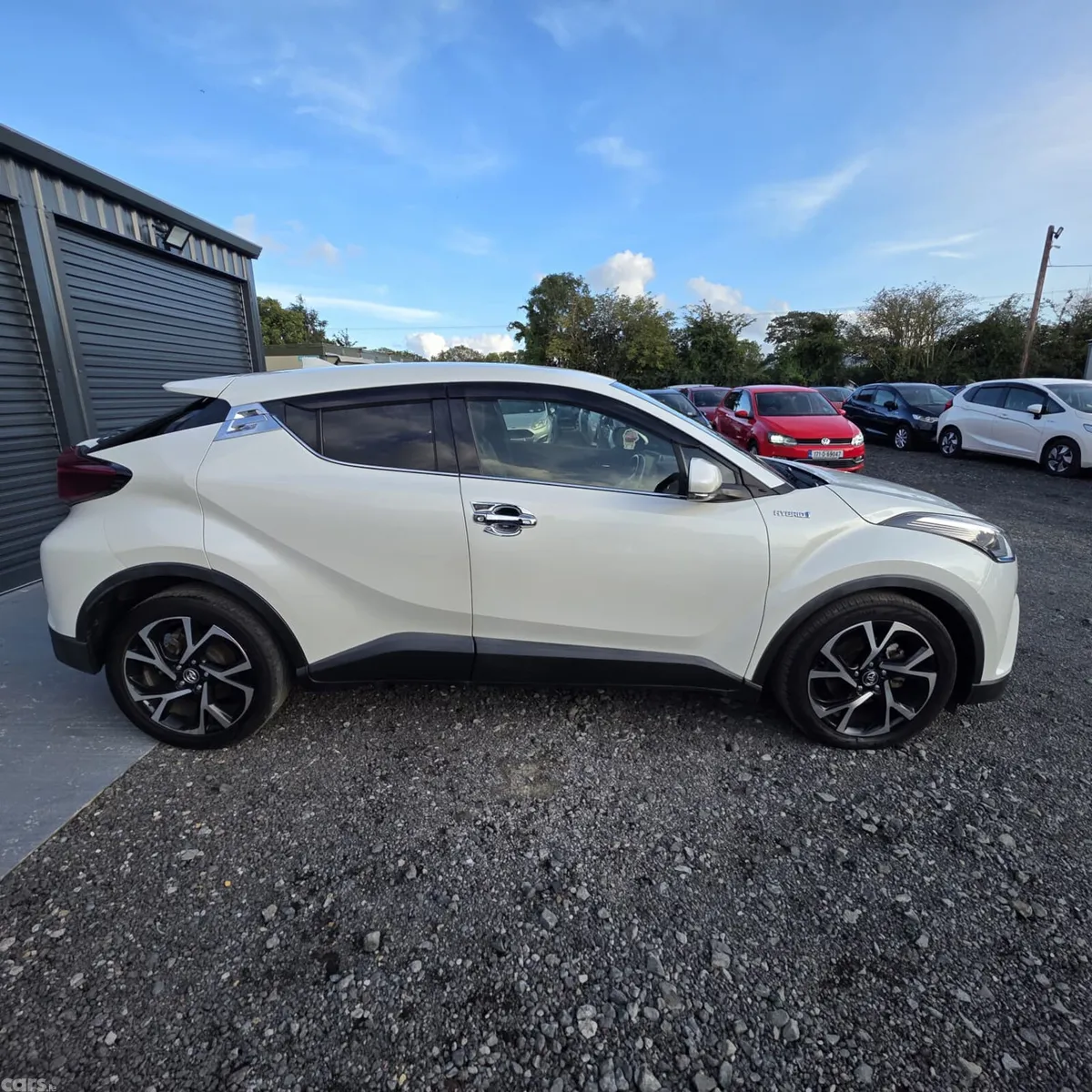 Toyota C-HR SUV, Petrol Hybrid, 2018, White