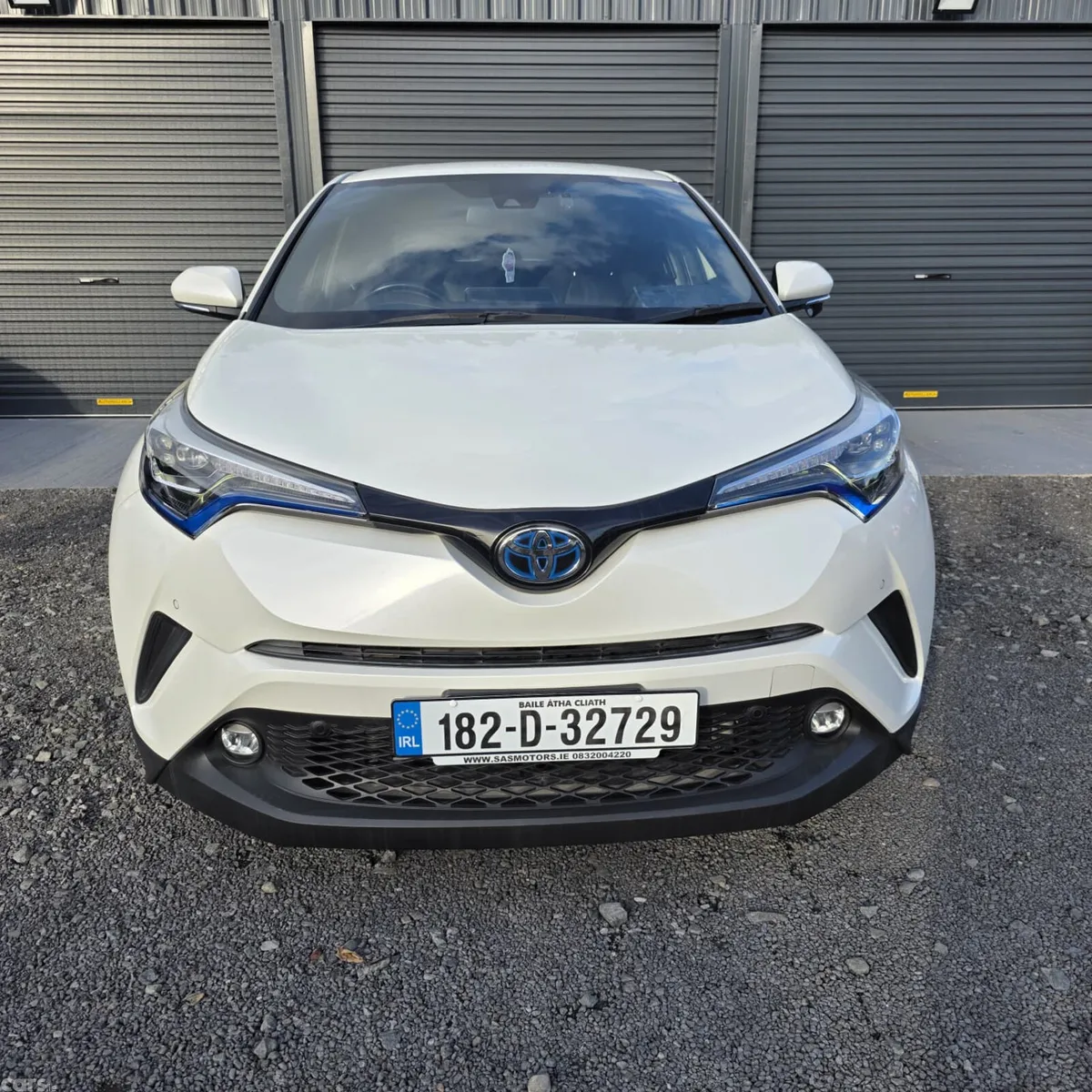 Toyota C-HR SUV, Petrol Hybrid, 2018, White