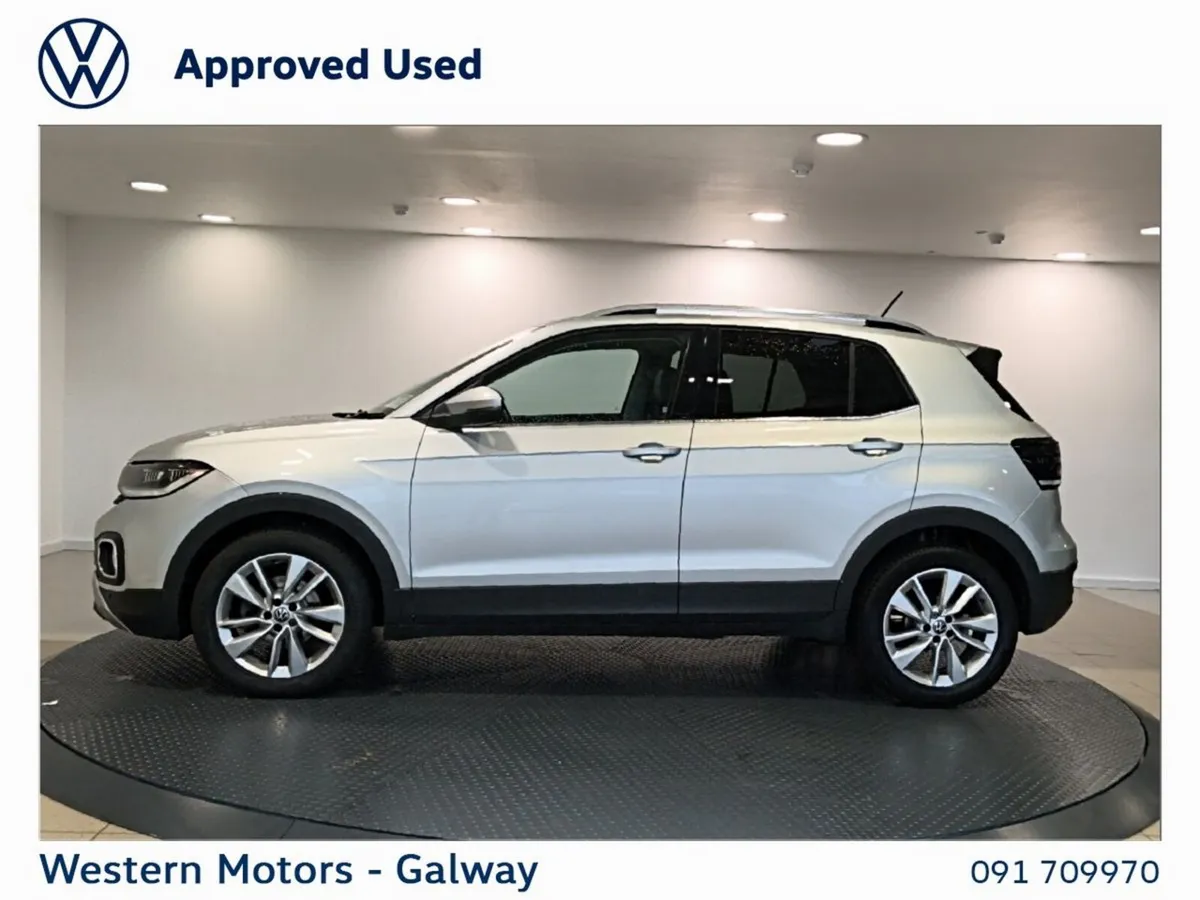 Volkswagen T-Cross Estate, Petrol, 2022, Grey