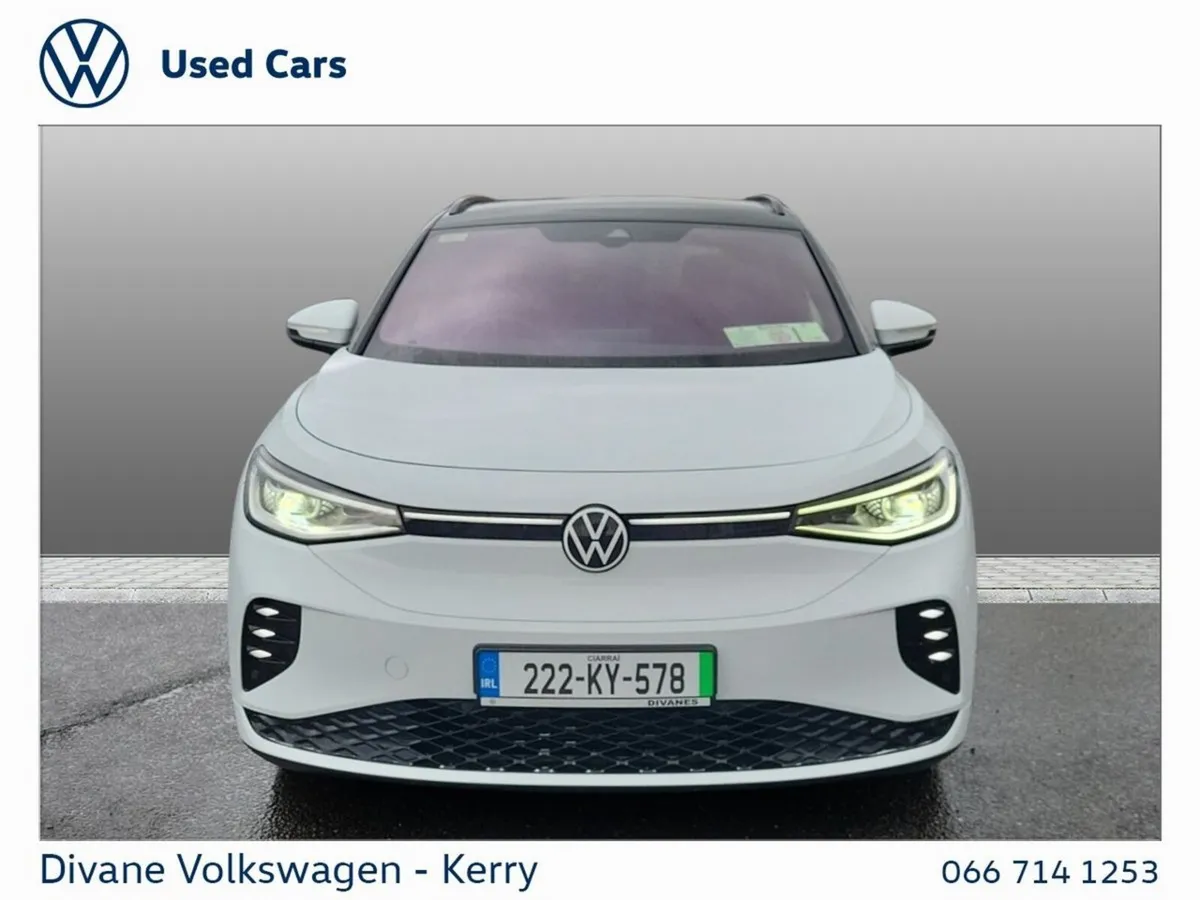 Volkswagen ID.4 SUV, Electric, 2022, White