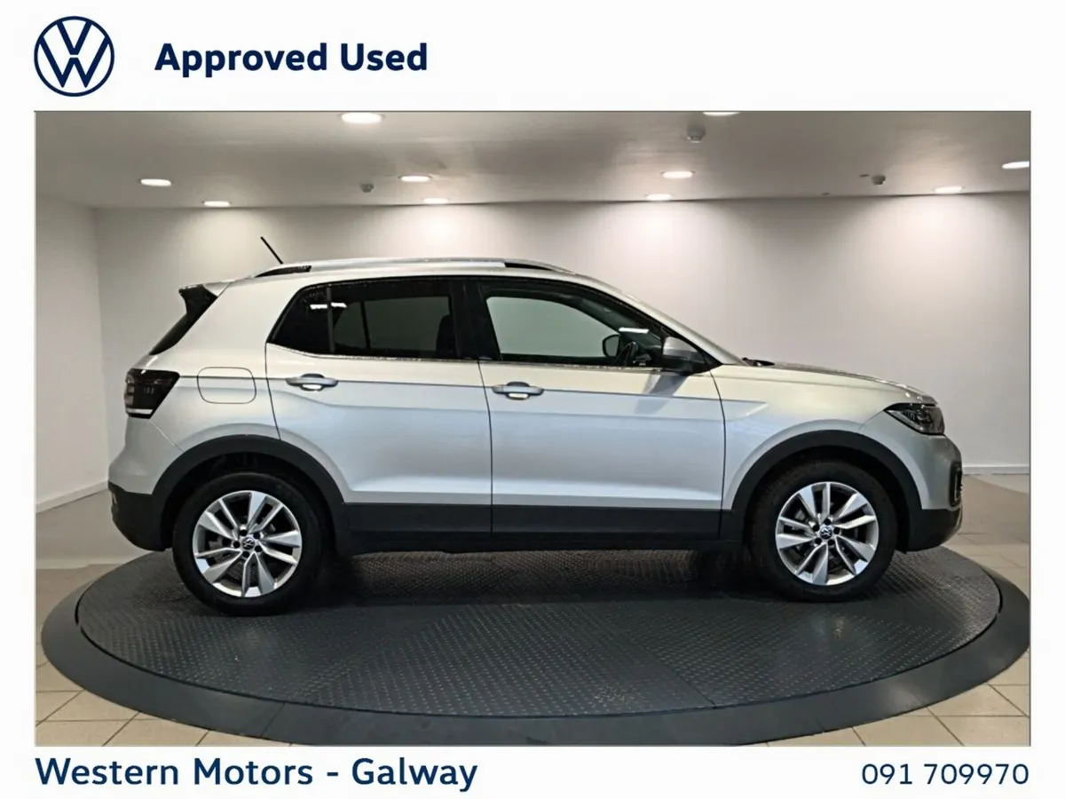 Volkswagen T-Cross Estate, Petrol, 2022, Grey
