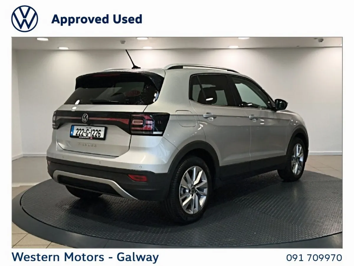 Volkswagen T-Cross Estate, Petrol, 2022, Grey