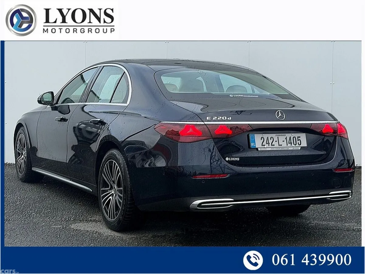 Mercedes-Benz E-Class Saloon, Diesel Hybrid, 2024, Blue