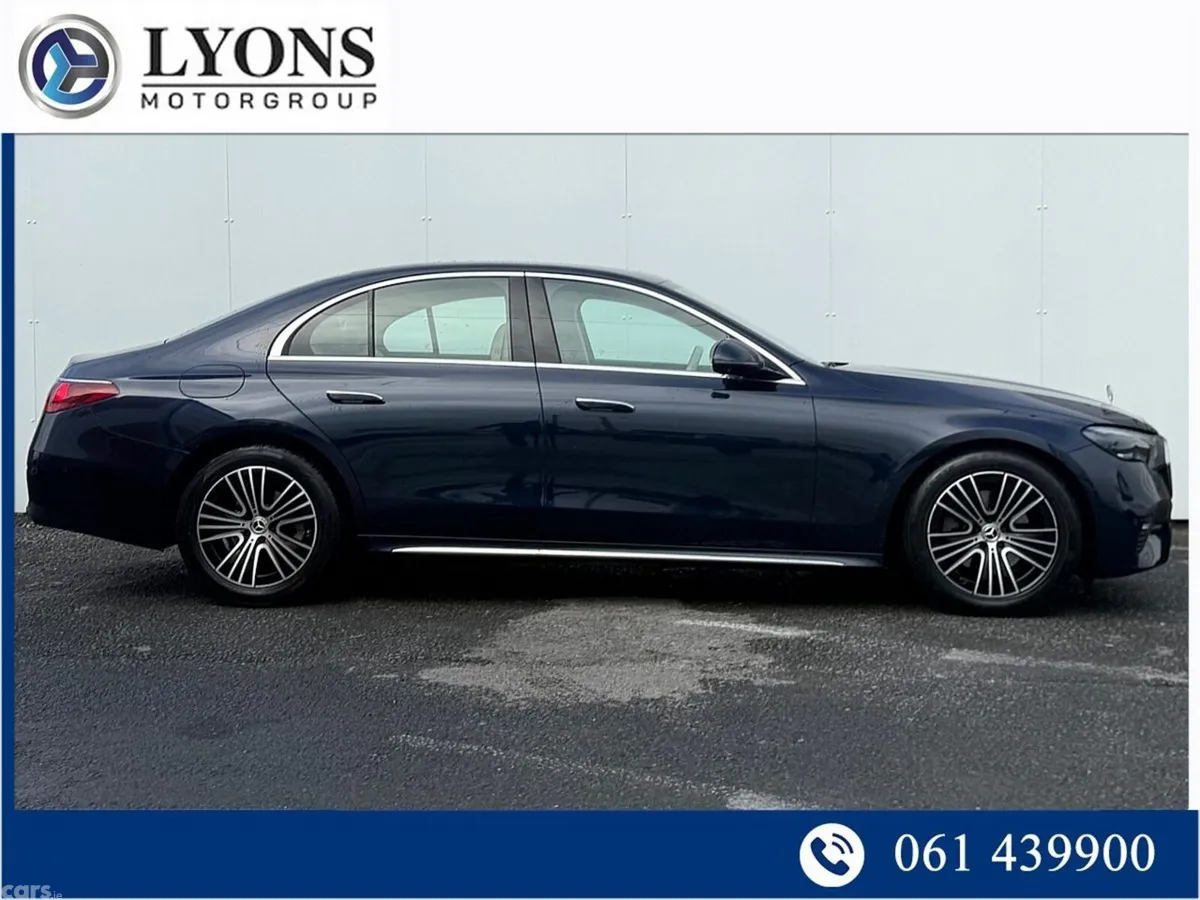 Mercedes-Benz E-Class Saloon, Diesel Hybrid, 2024, Blue