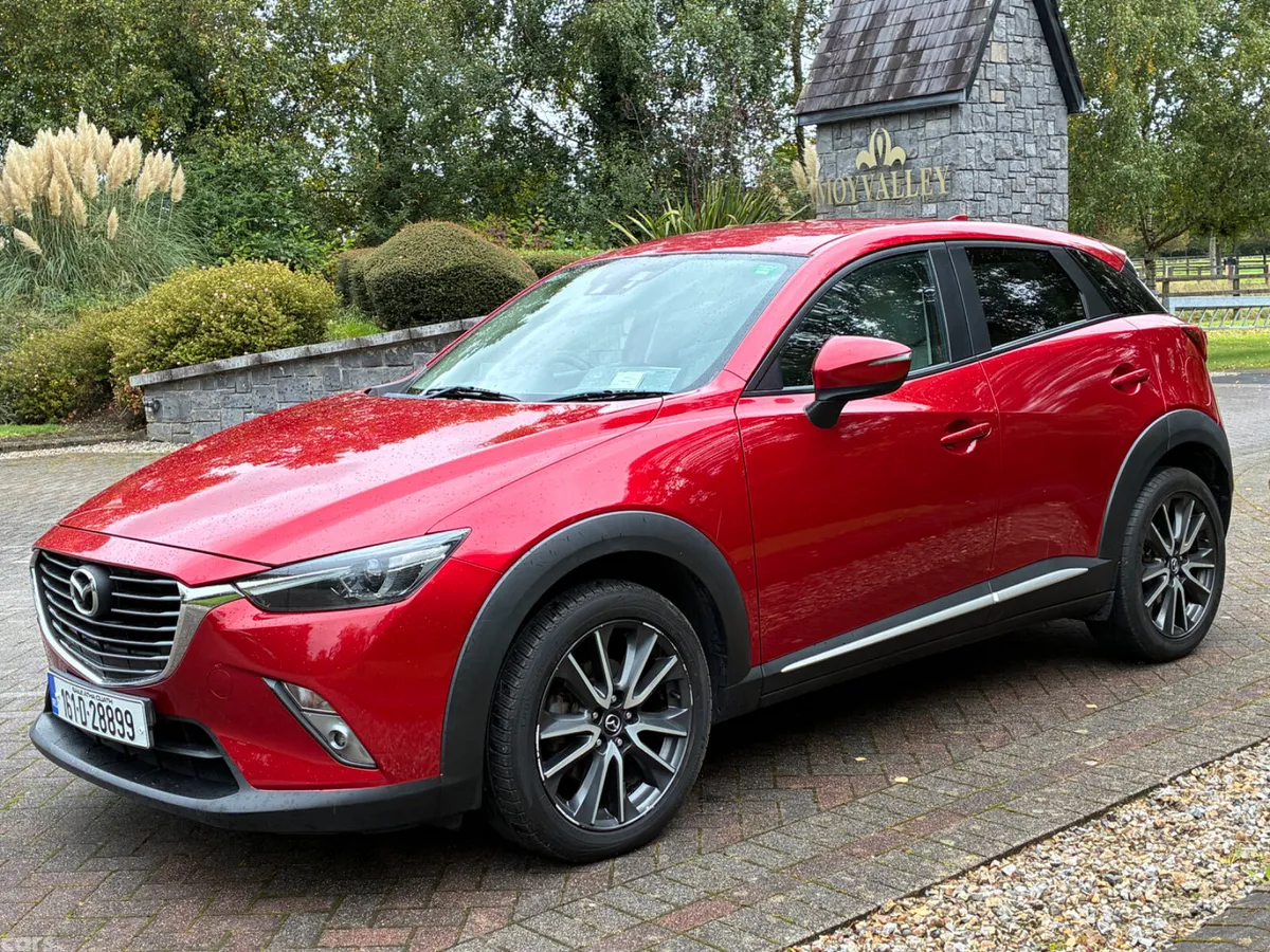 Mazda CX-3 SUV, Diesel, 2016, Red