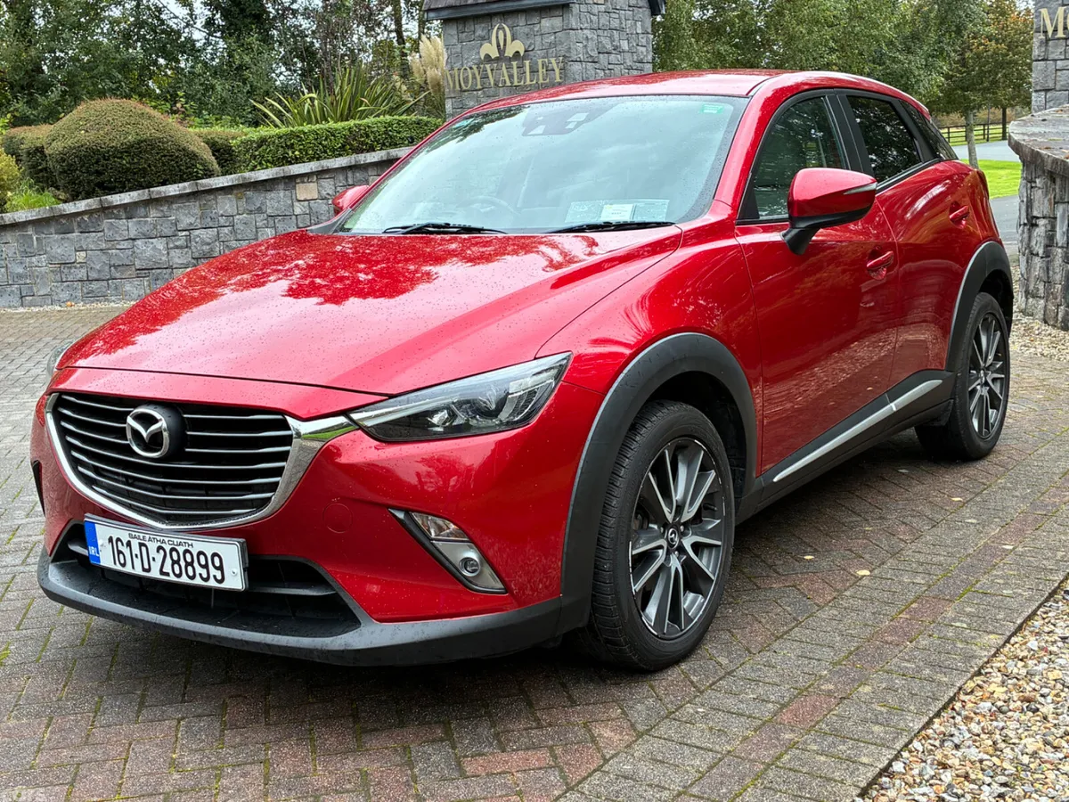 Mazda CX-3 SUV, Diesel, 2016, Red