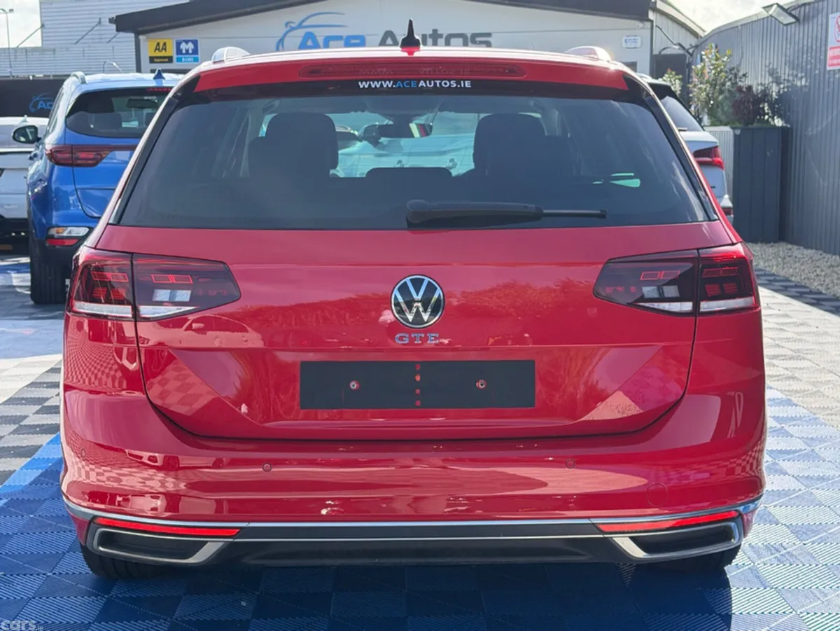 Volkswagen Passat Estate, Petrol Hybrid, 2022, Red