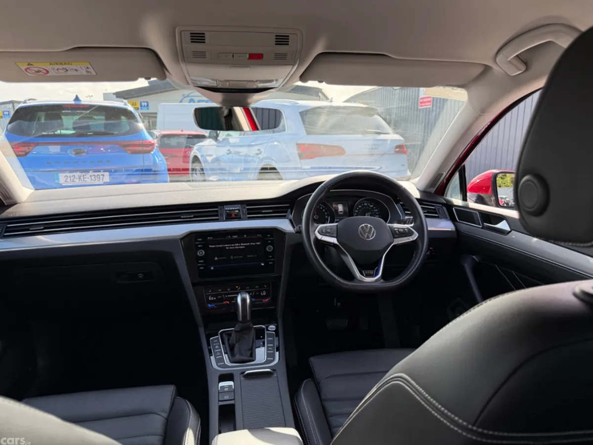 Volkswagen Passat Estate, Petrol Hybrid, 2022, Red