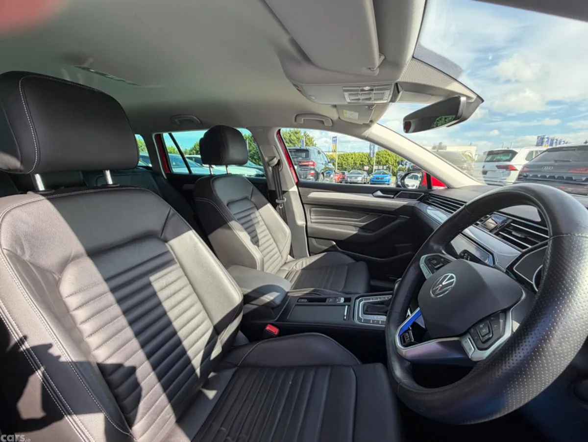 Volkswagen Passat Estate, Petrol Plug-in Hybrid, 2022, Red