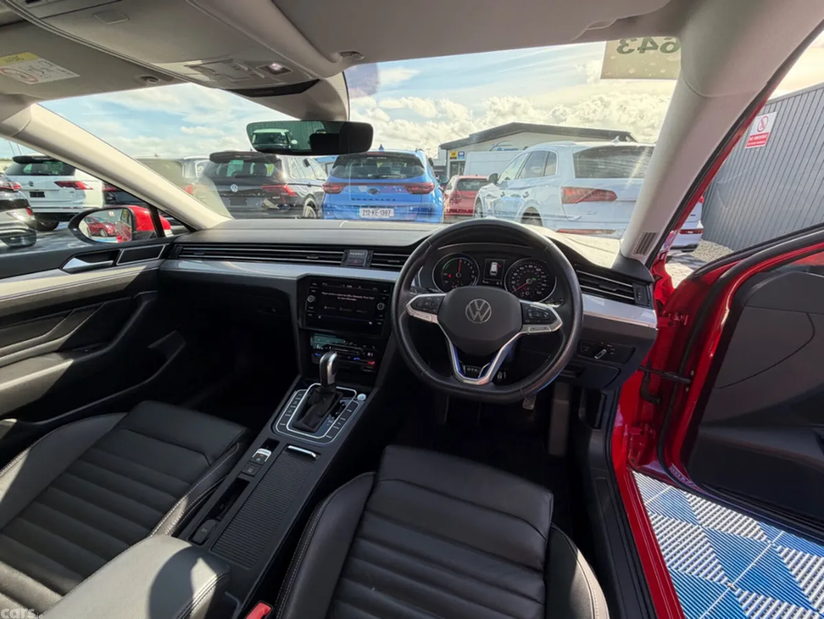 Volkswagen Passat Estate, Petrol Hybrid, 2022, Red