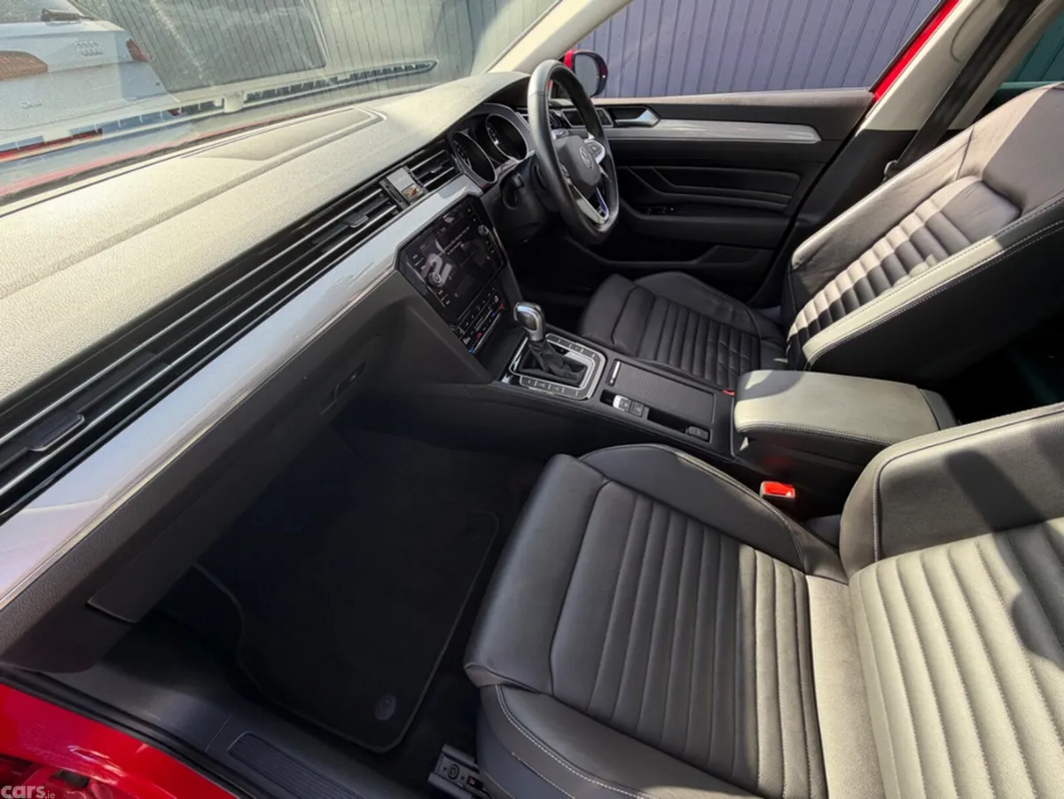 Volkswagen Passat Estate, Petrol Plug-in Hybrid, 2022, Red