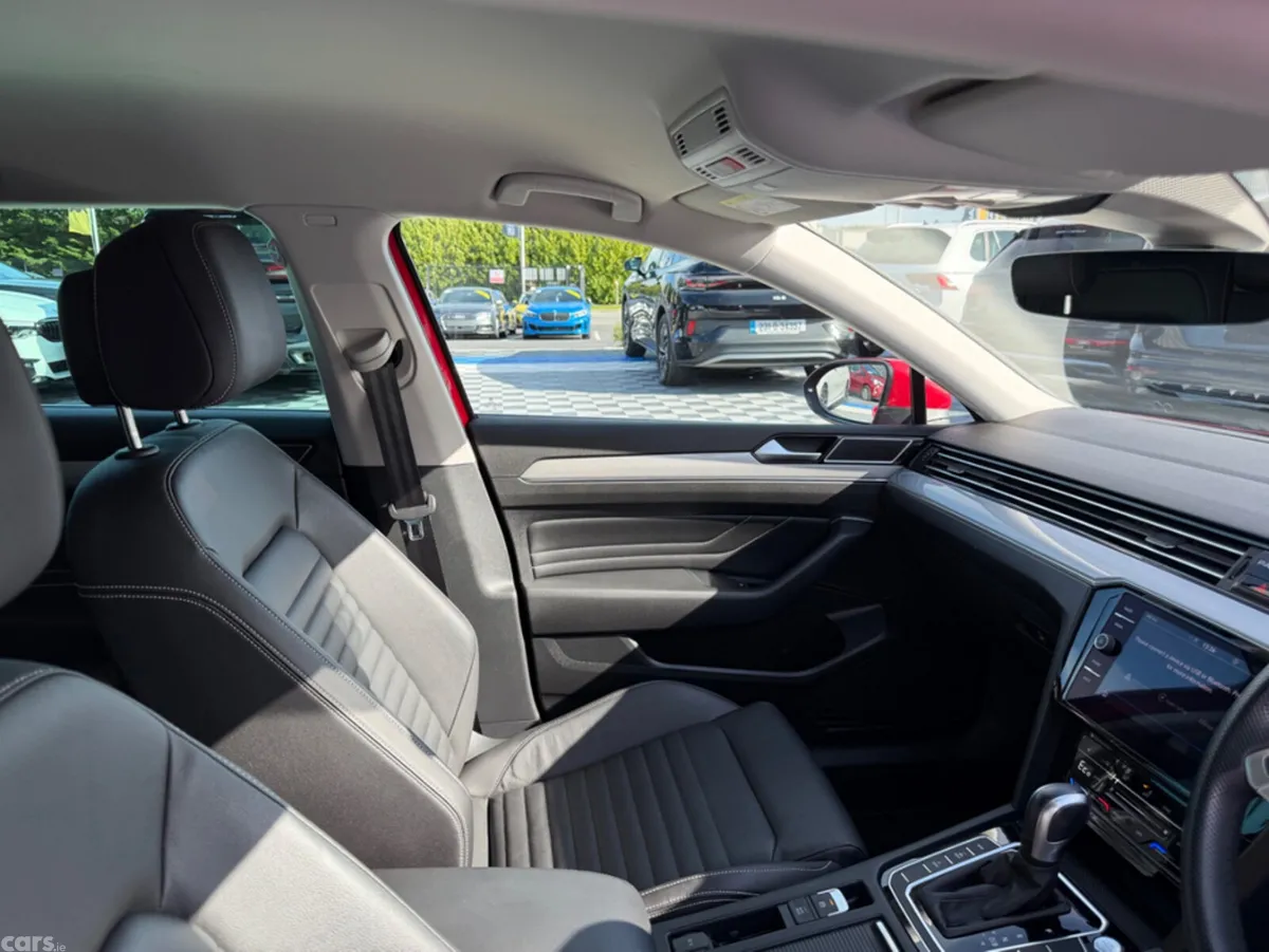 Volkswagen Passat Estate, Petrol Plug-in Hybrid, 2022, Red