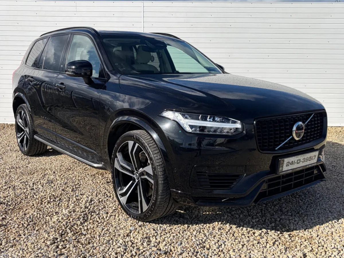 Volvo XC90 Estate, Petrol Plug-in Hybrid, 2024, Black