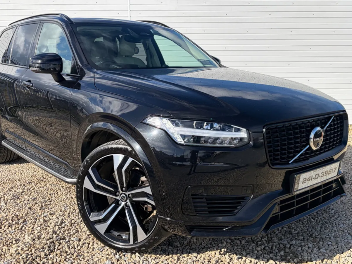 Volvo XC90 Estate, Petrol Plug-in Hybrid, 2024, Black