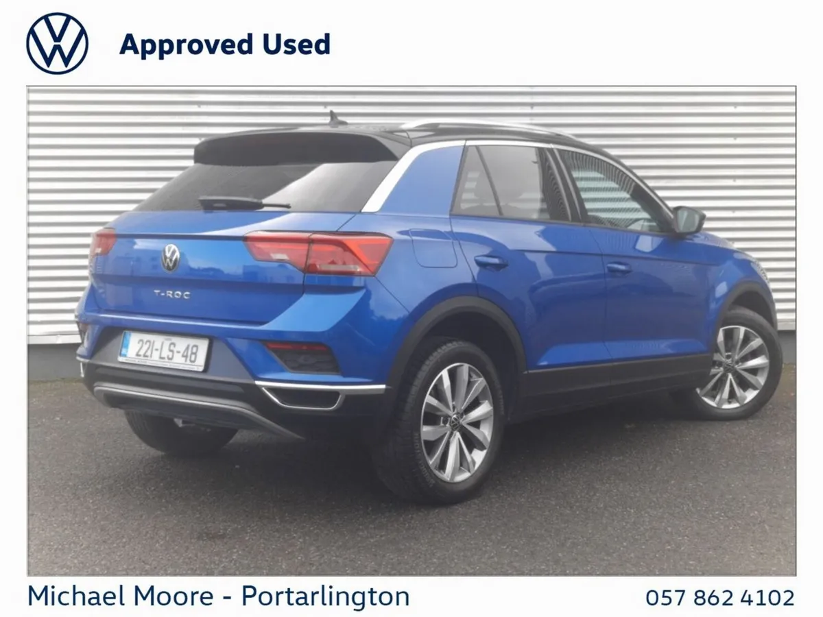 Volkswagen T-Roc SUV, Diesel, 2022, Blue