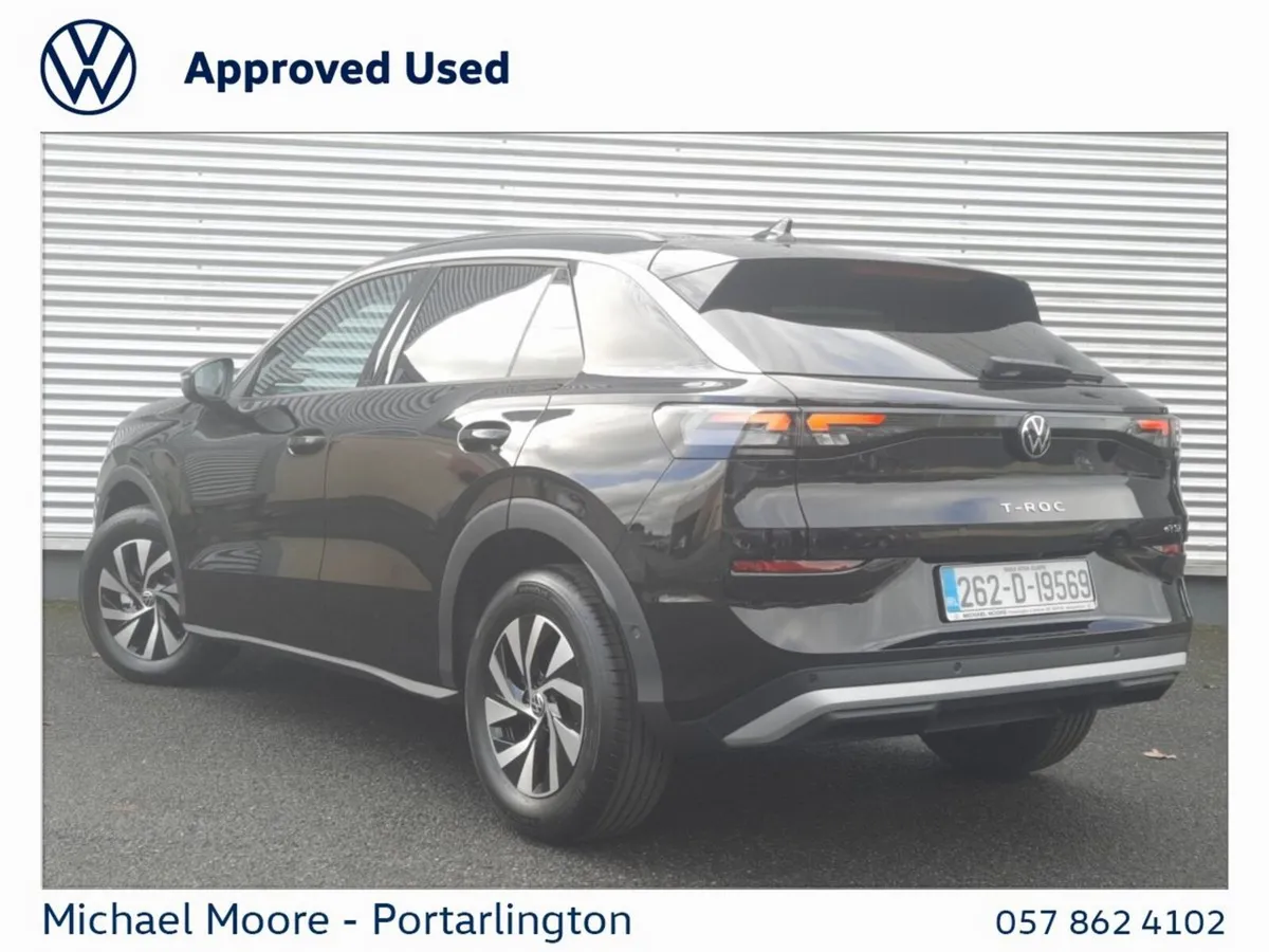 Volkswagen T-Roc SUV, Petrol, 2026, Black