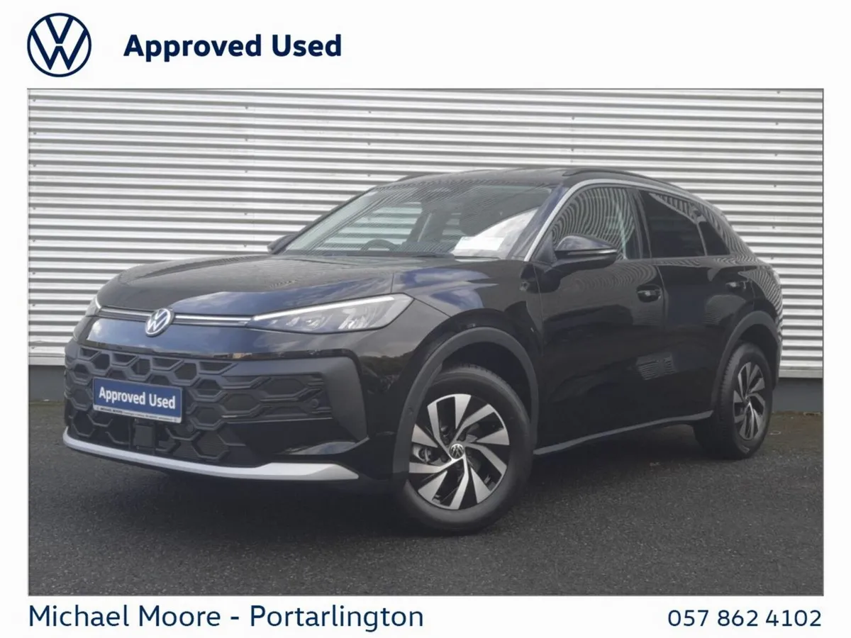 Volkswagen T-Roc SUV, Petrol, 2026, Black