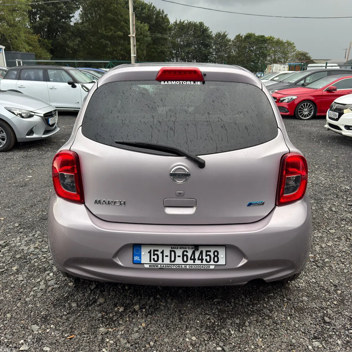 Nissan March Hatchback, Petrol, 2015, Silver