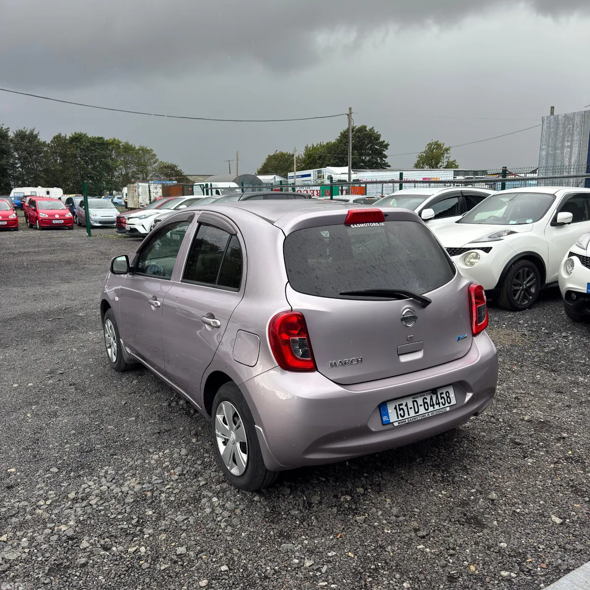 Nissan March Hatchback, Petrol, 2015, Silver