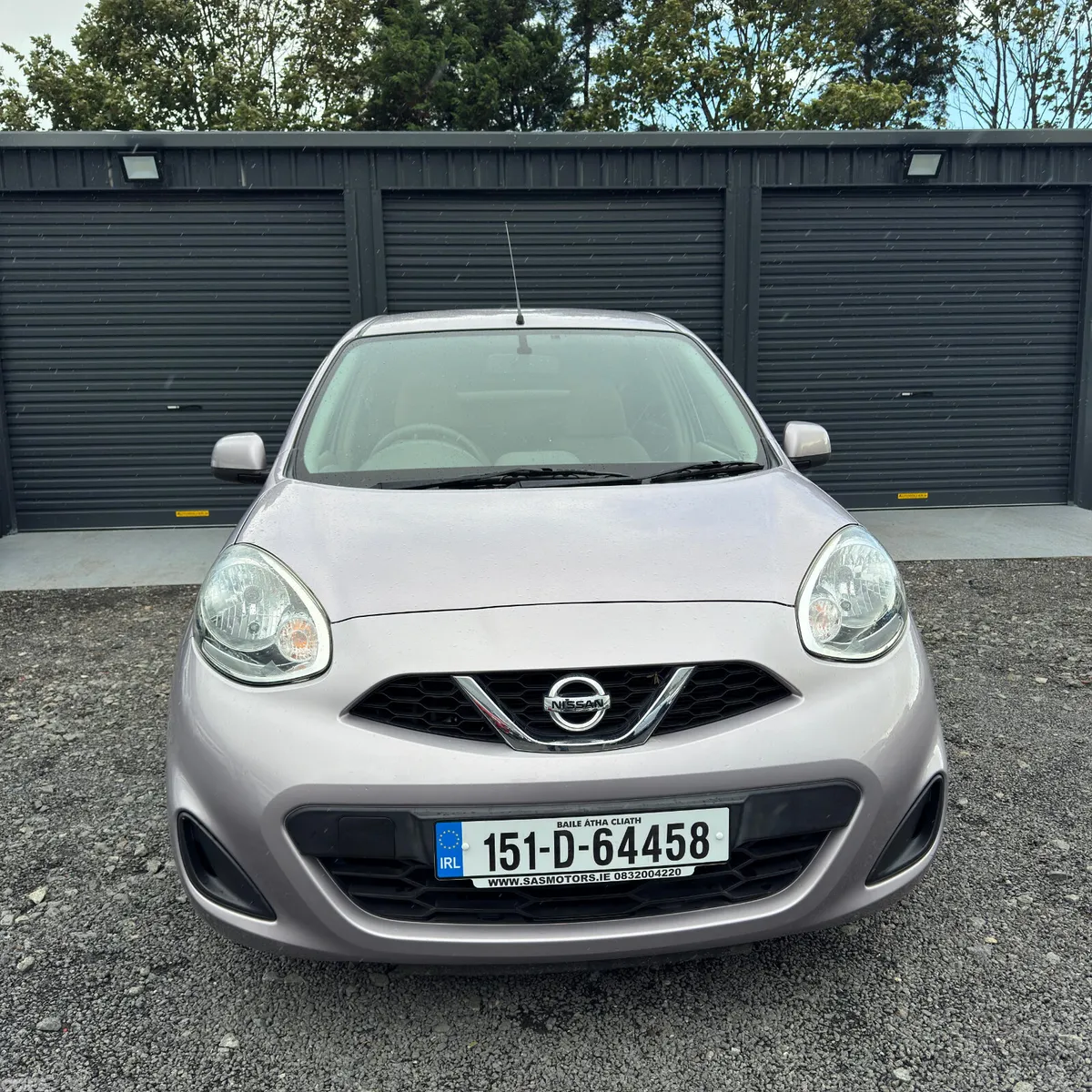 Nissan March Hatchback, Petrol, 2015, Silver