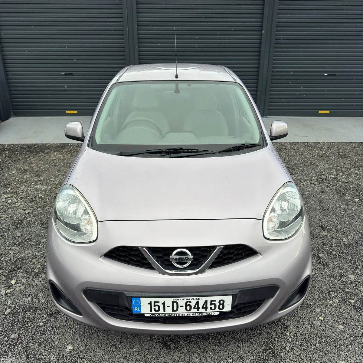 Nissan March Hatchback, Petrol, 2015, Silver