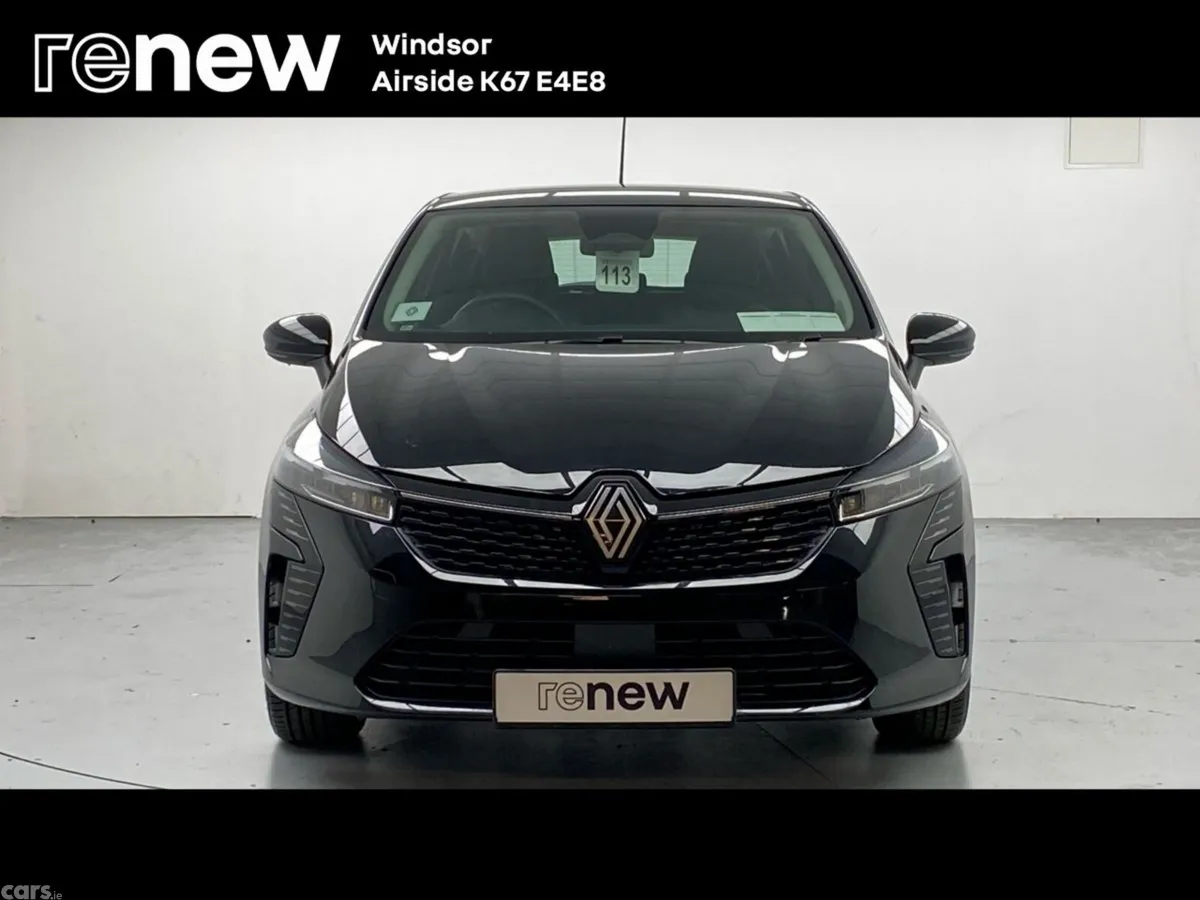 Renault Clio Hatchback, Petrol Hybrid, 2026, Black