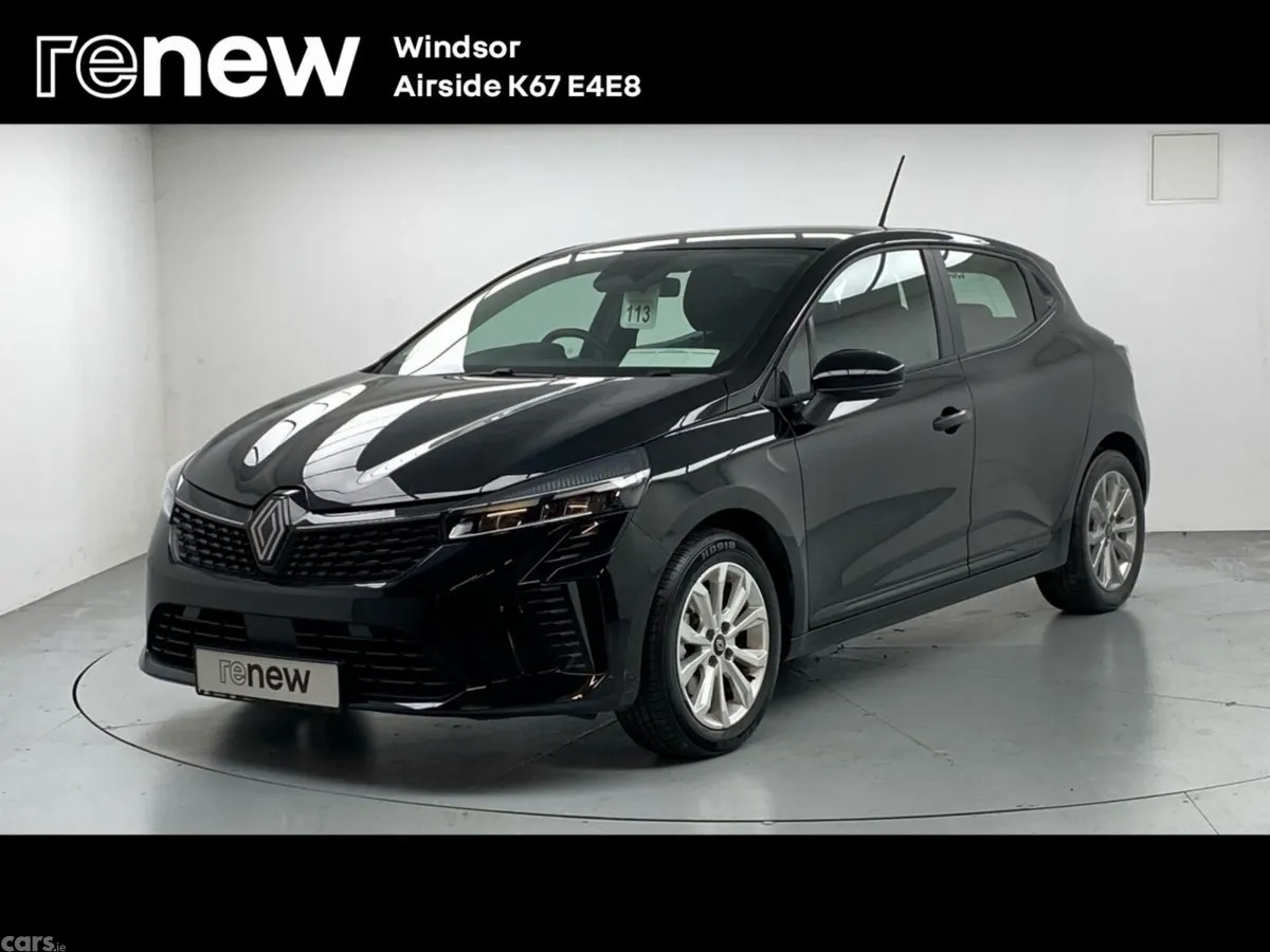 Renault Clio Hatchback, Petrol Hybrid, 2026, Black