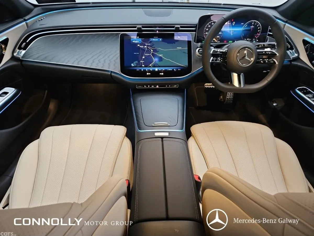 Mercedes-Benz E-Class Saloon, Diesel Plug-in Hybrid, 2027, Navy