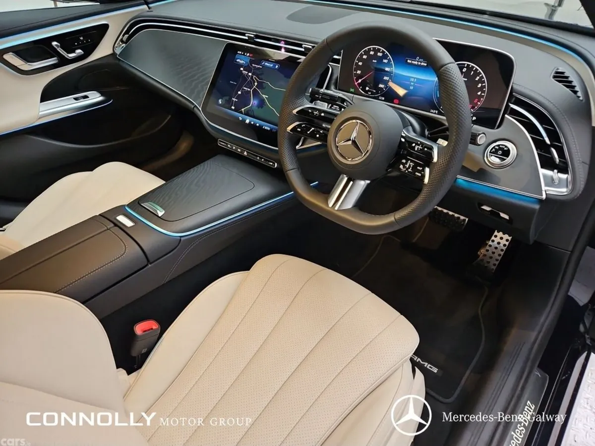Mercedes-Benz E-Class Saloon, Diesel Plug-in Hybrid, 2027, Navy