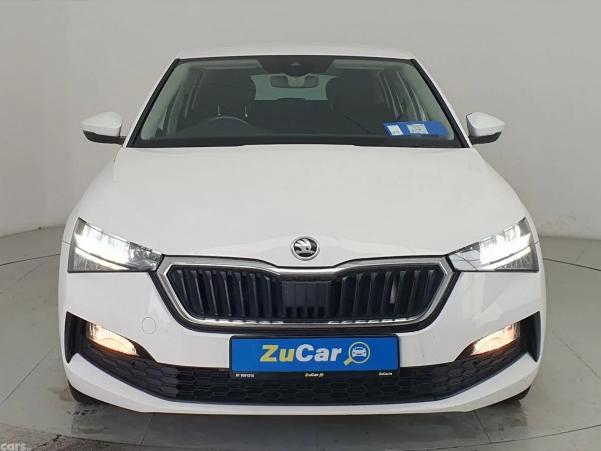 Skoda Scala Hatchback, Petrol, 2022, White