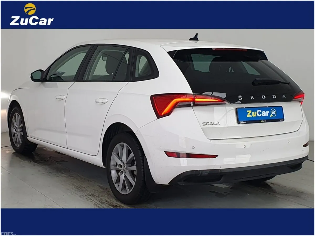 Skoda Scala Hatchback, Petrol, 2022, White