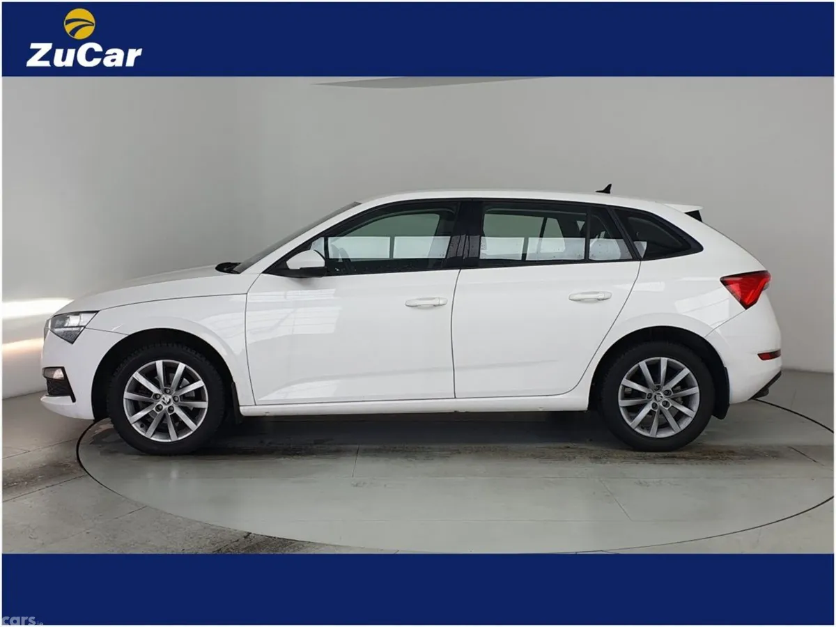 Skoda Scala Hatchback, Petrol, 2022, White