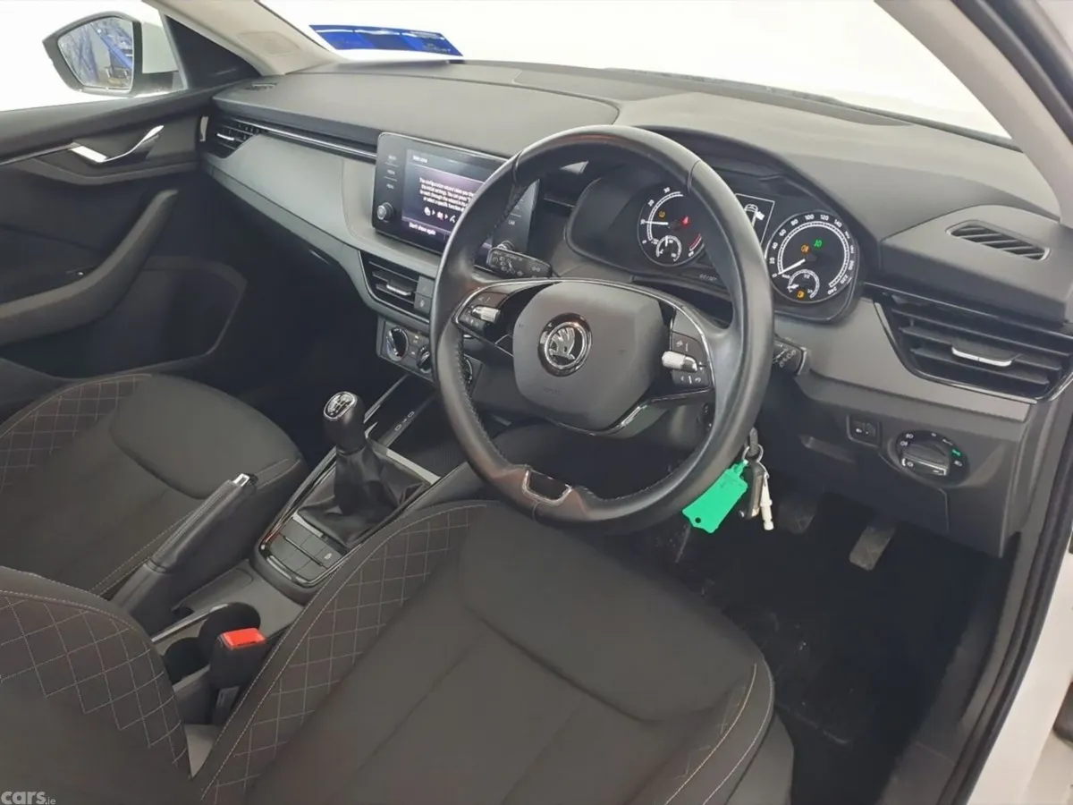 Skoda Scala Hatchback, Petrol, 2022, White